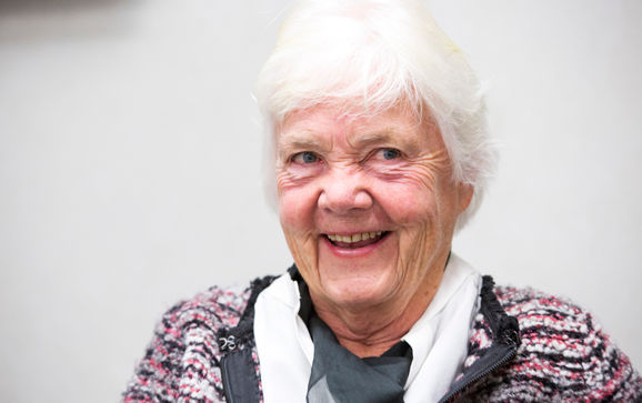 Astrid Nøklebye Heiberg (77) er statssekretær i Helse- og omsorgsdepartementet. (Foto Gorm Kallestad