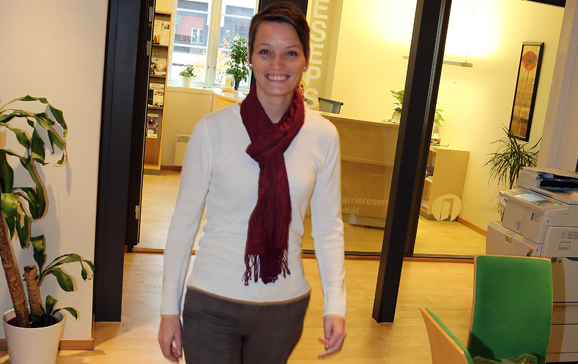 Anne-Lene Andresen er leder av Karriere Østfold. (Foto TH)
