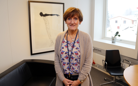 HR-direktør Ingeborg Sivertsen. (Foto Tora Herud)