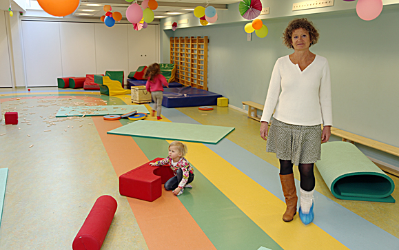 Pia Friis er daglig leder i Tinkeren Kanvas barnehage. (Foto TH)